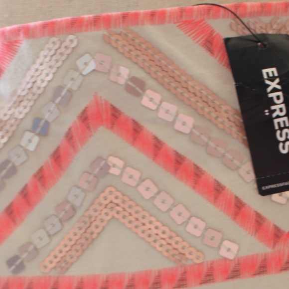 Express, pull on mini sequins skirt - Picture 4 of 8